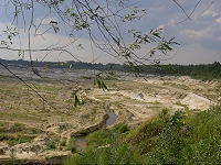 Wyrobisko piaskowe przed składowaniem odpadów 2004