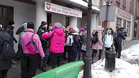 Liczna grupa sławkowska wyrusza natrasę rajdu SYBERIADA 2017  spod siedziby Towarystwa Miłośników Sławkowa