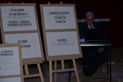 Prezentacja auddiowizualna osiągnięć Związku Stowarzyszeń - prezentuje prezes