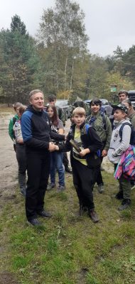 Poseł z młodzieżą