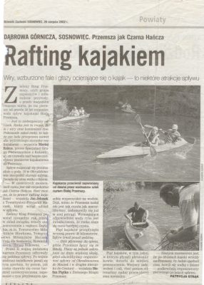 Spływ Pionierski 2002 rok