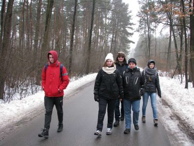 Młodziez z Gimnazjum na trasie SYBERIADY 2017
