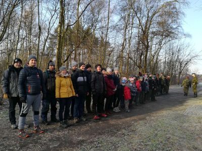 Grupa rajdowa Maczki-Sosnowiec – dorośli pod wodzą kol. Dawida Surmika (TMM „Granica”)