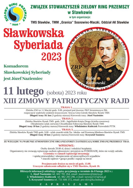 Plakat: XIII Syberiada 2023