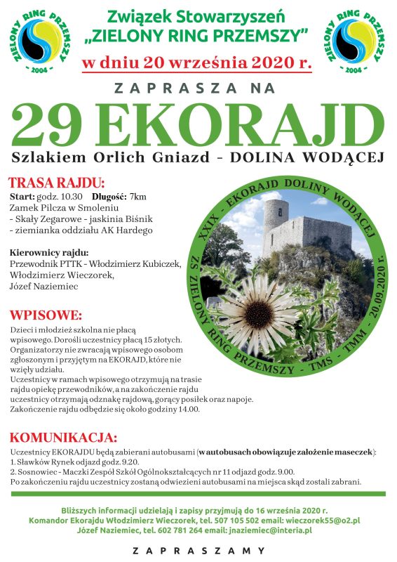 Plakat: XXIX Ekorajd 2020
