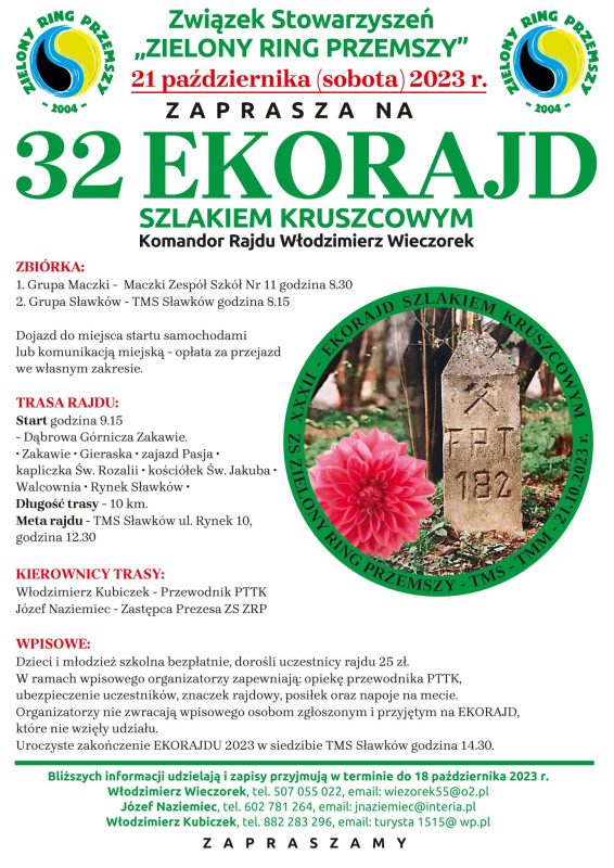 Plakat: XXXII Ekorajd 2023